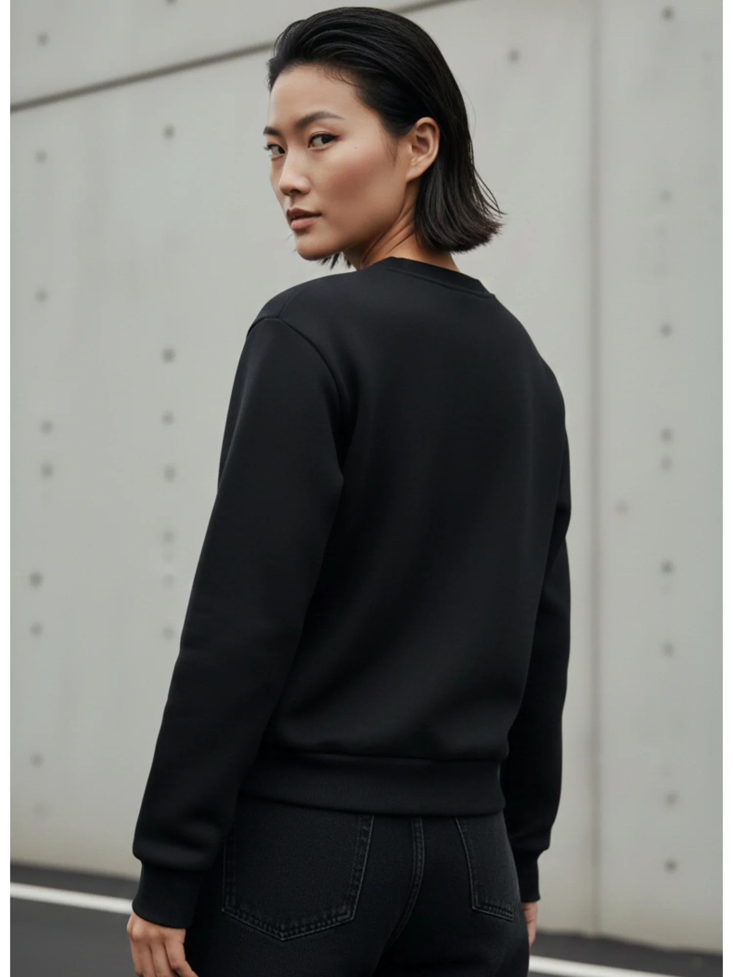 Black Character Graphic Printed Sweatshirt - Image 2
