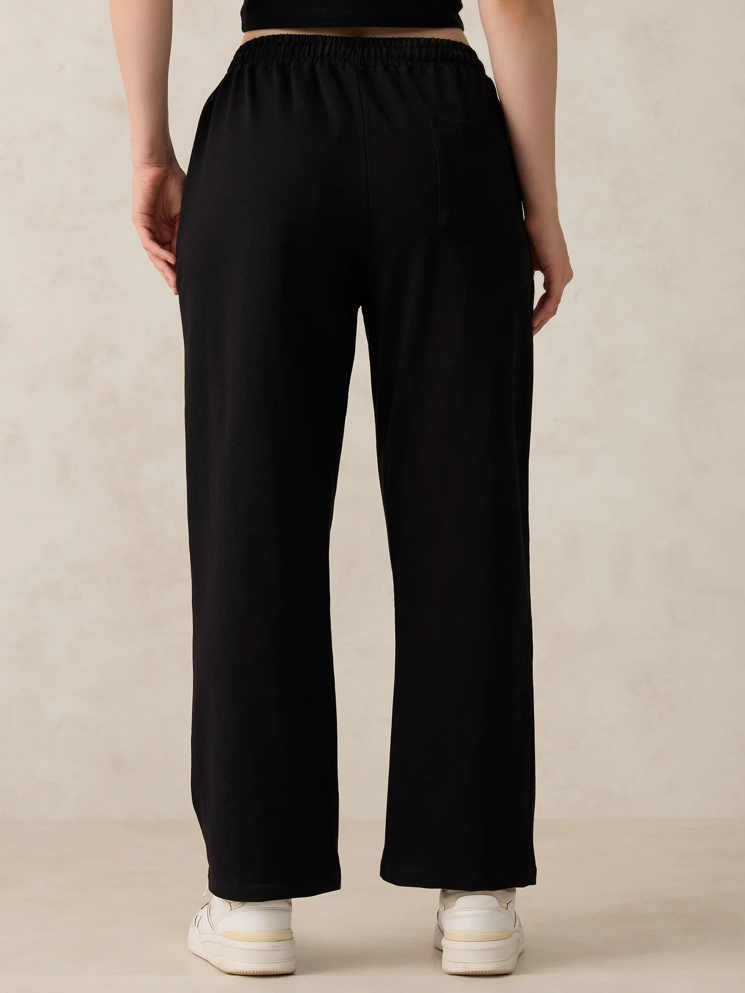 Black Heart Printed Joggers - Image 2
