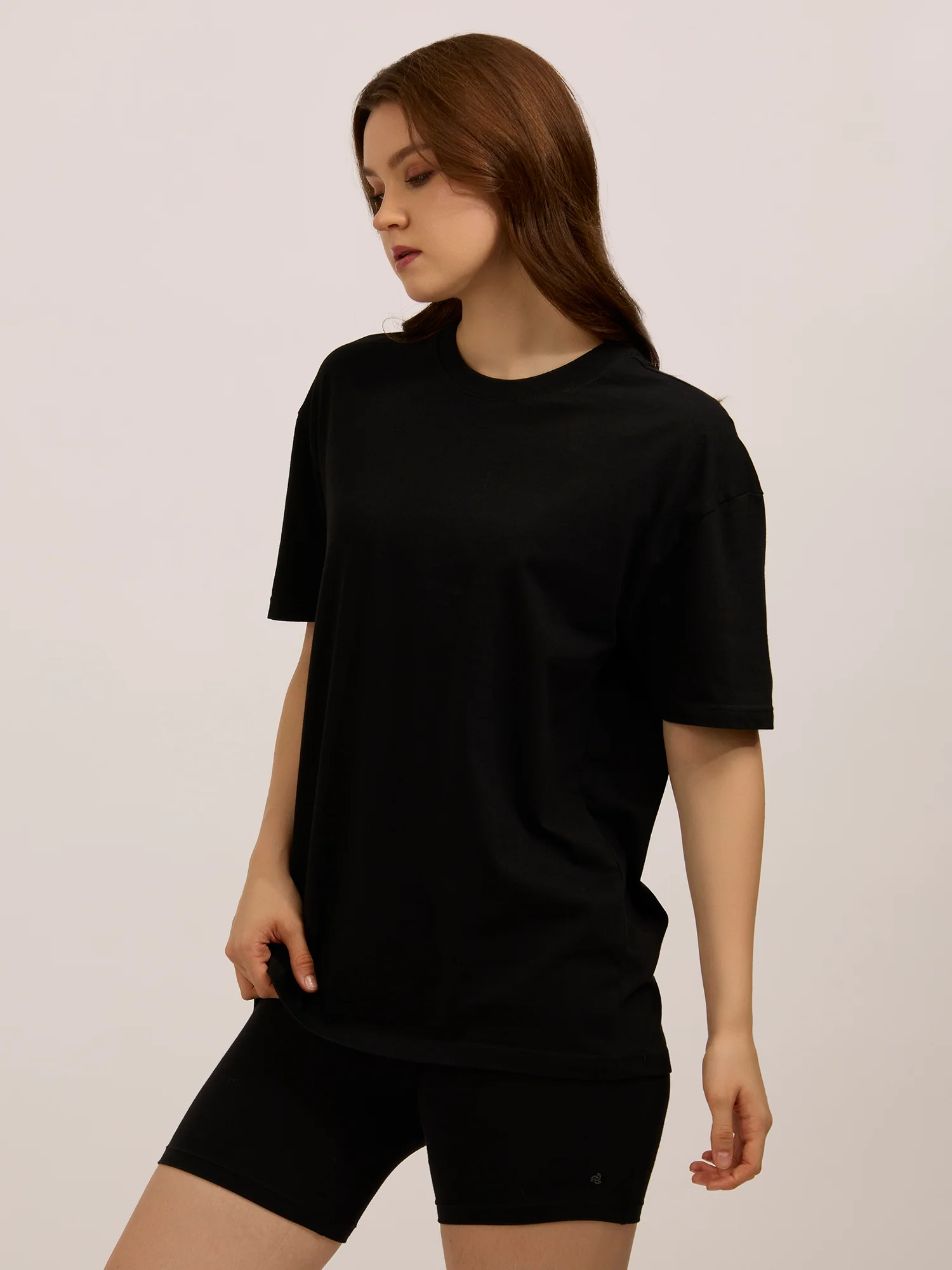Black Oversized Graphic T-Shirt - Image 3