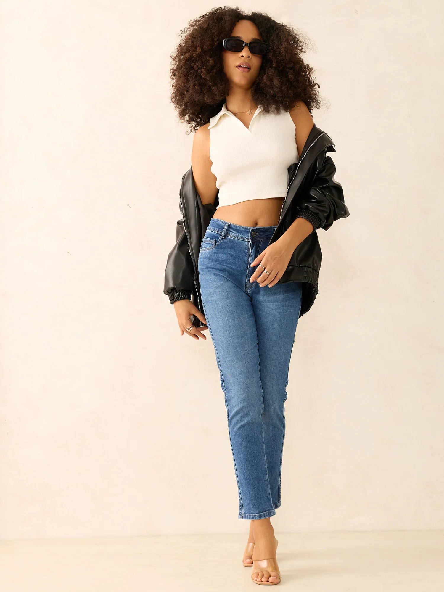 Blue Slim Fit Jeans - Image 5