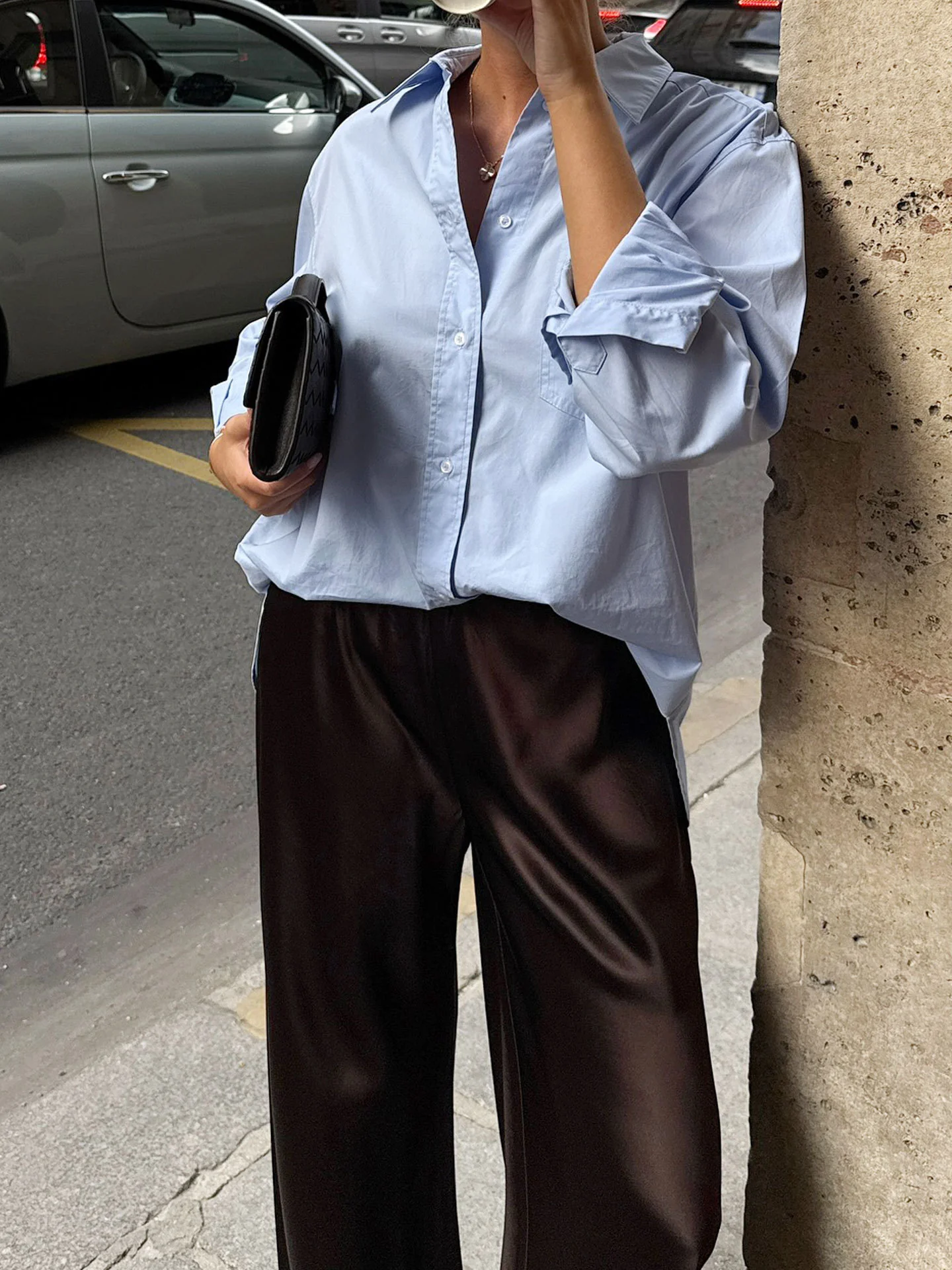 Brown Wide Leg Pant - Image 3