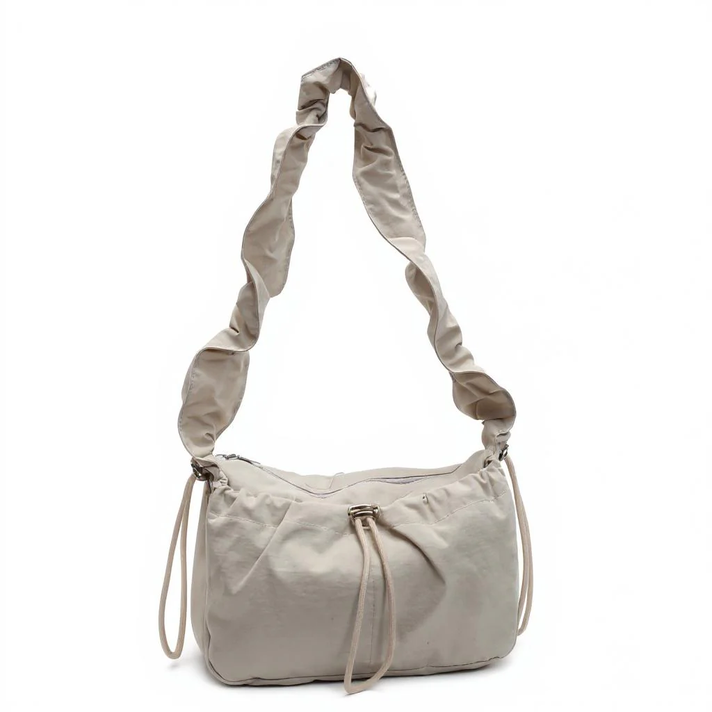 Cream Shopper Shoulder Bag - Image 3