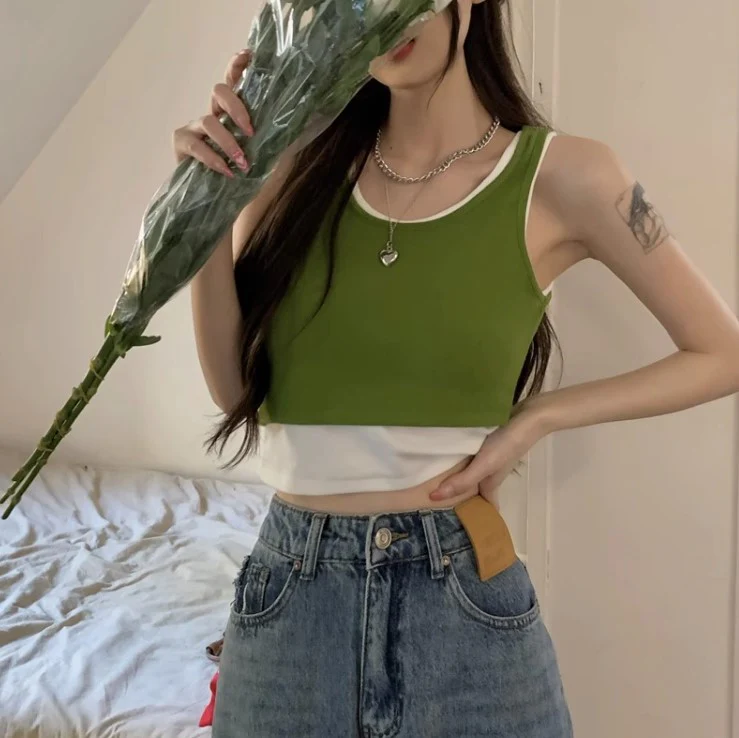 Green Double Layered Tank