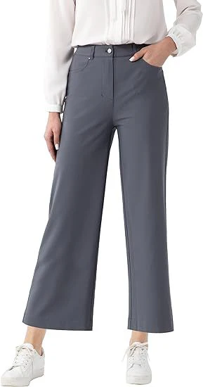 Grey Straight Fit Trouser - Image 4