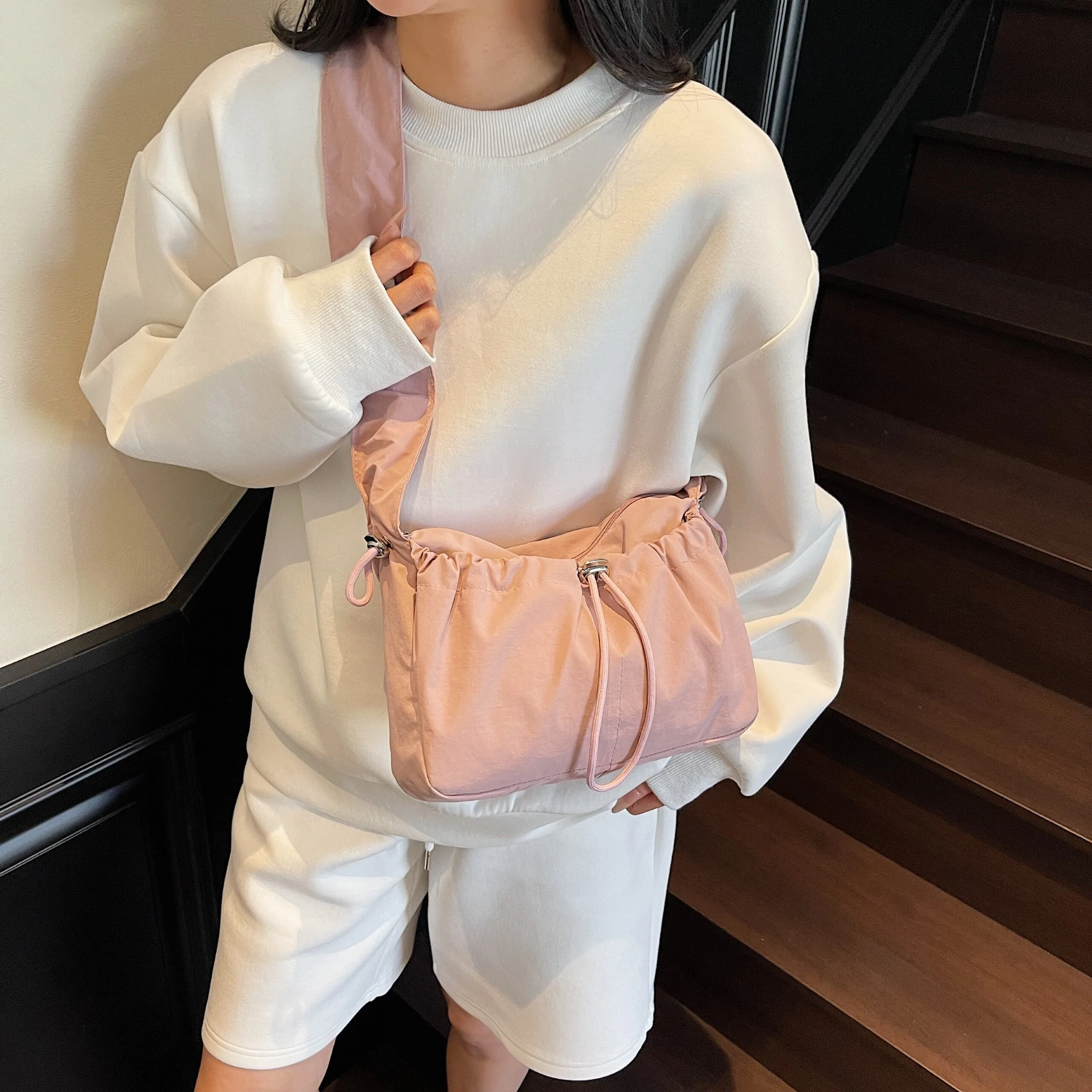 Pink Shopper Shoulder Bag - Image 3