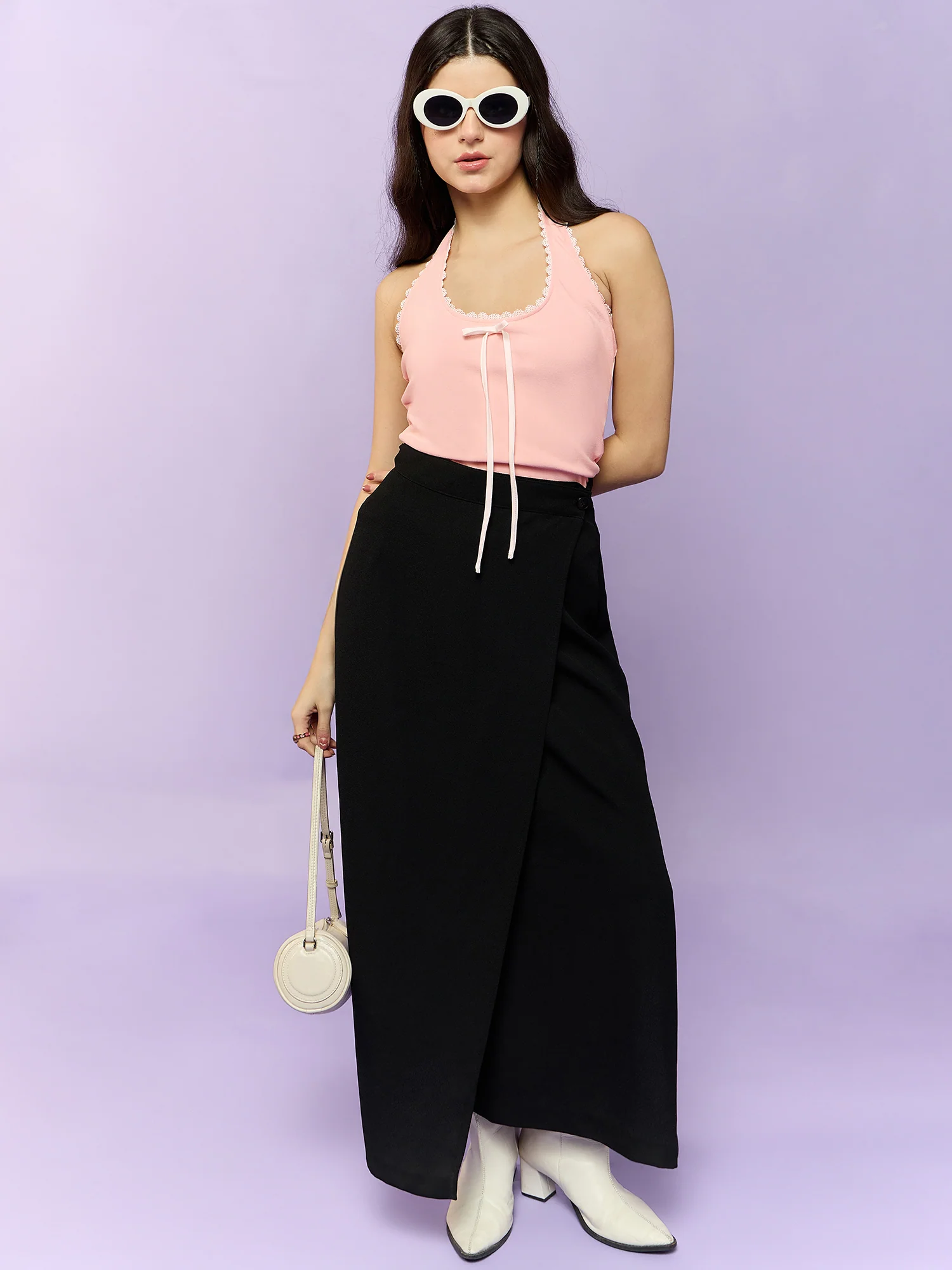 Pink Tank Top with Bow - Image 5