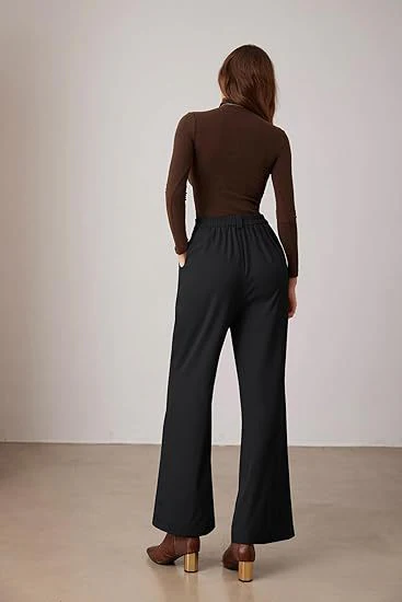 Straight Fit Black Trouser - Image 2