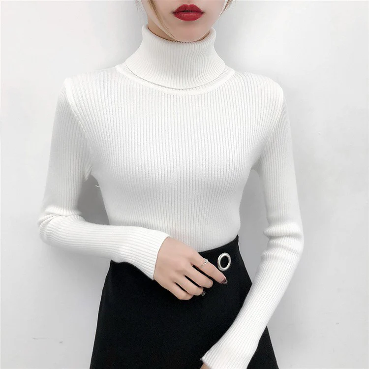 White High Neck Acrylic Top